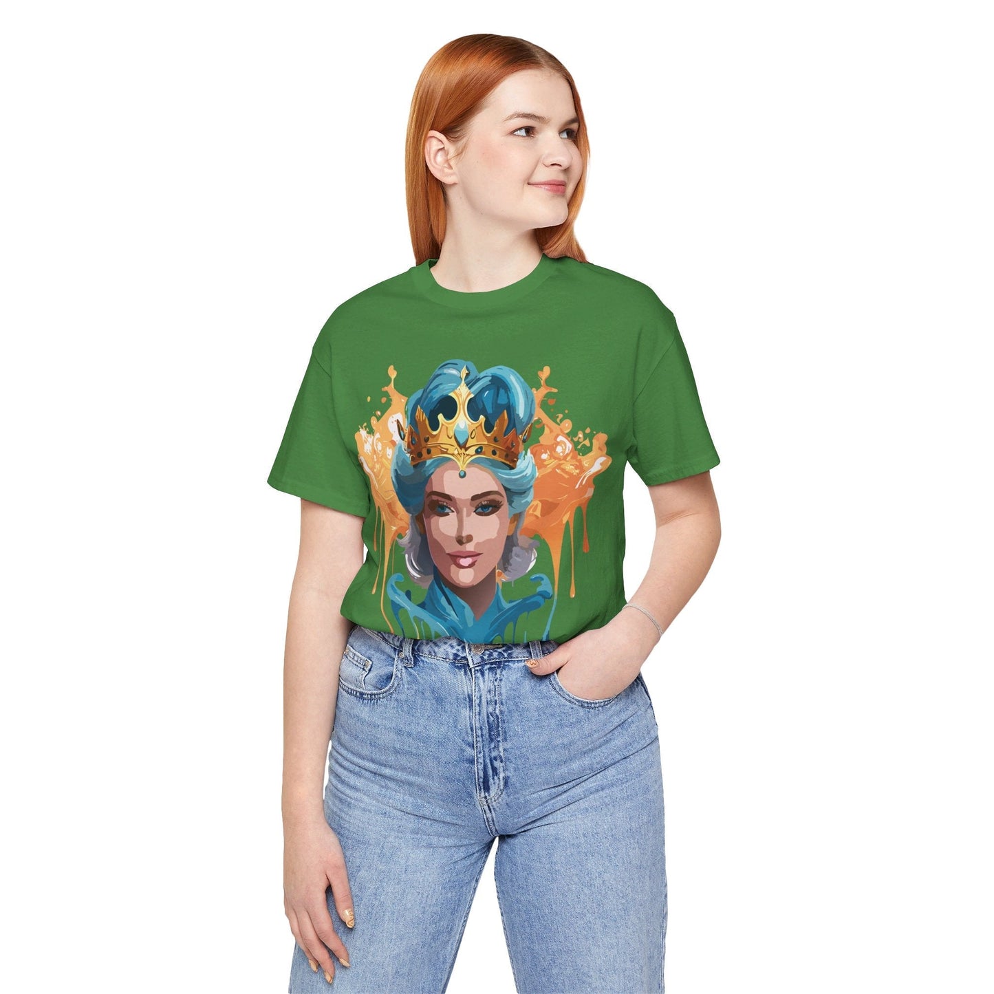 Queen Graphic Tee Unisex Jersey Short Sleeve Premium Quality Adelpha Vintage Inspired Artwork