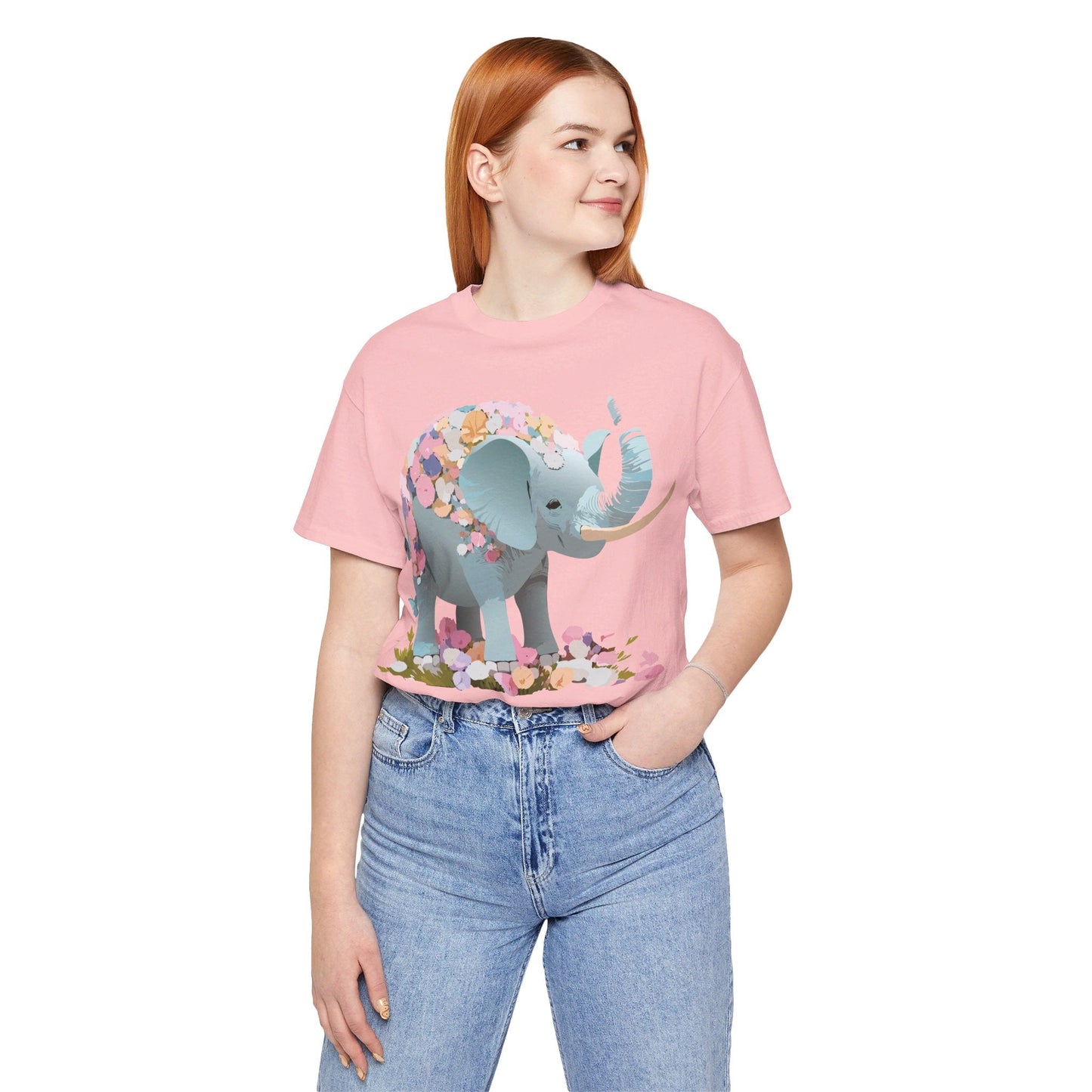 Elephant Graphic T Shirt From Adelpha Unisex Jersey Short Sleeve Vintage Inspired Art Design Tee