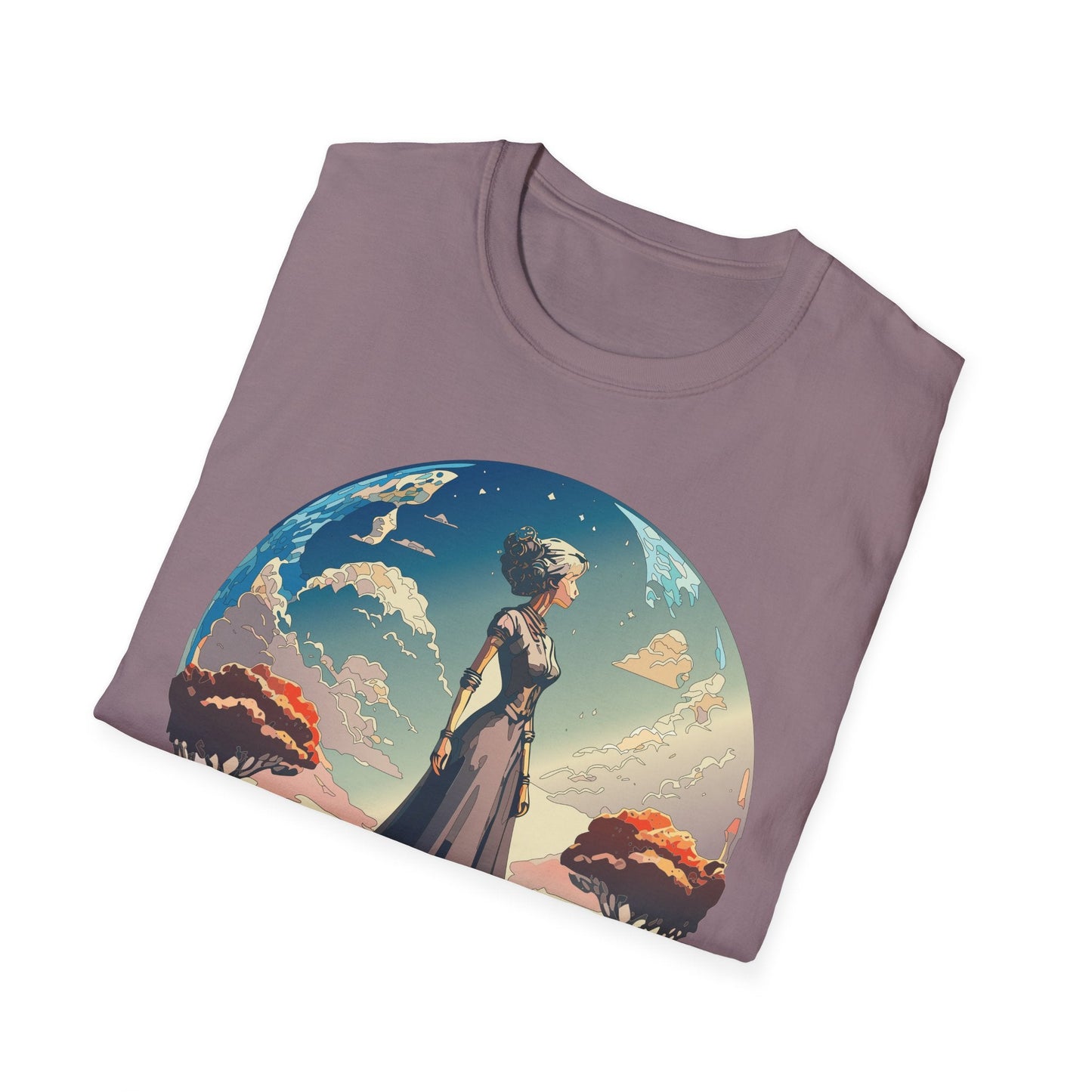 Womens Graphic T Shirt Art Design Tee Gildan Softstyle 64000 Unisex Cotton Short Sleeve