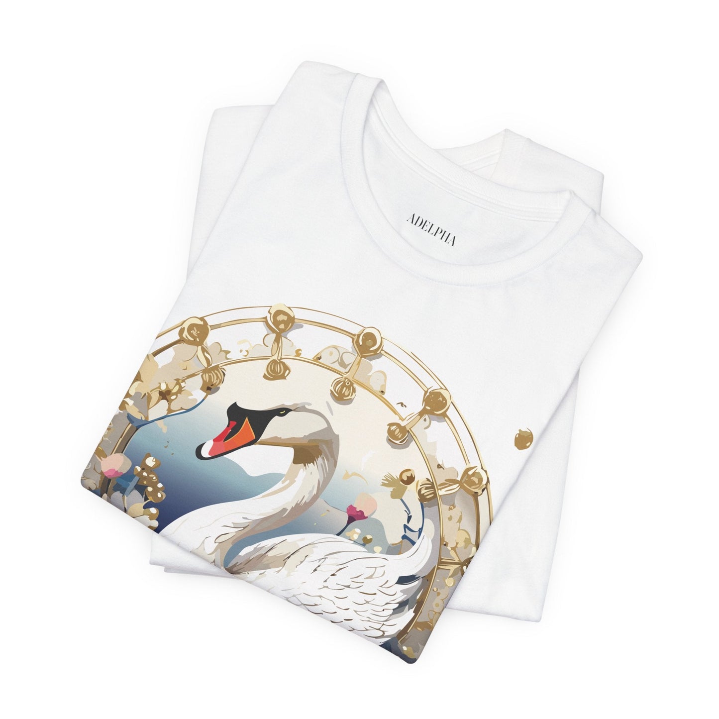 Adelpha Medallion Graphic Tee Unisex Jersey Short Sleeve Art Design Shirt Premium Comfort
