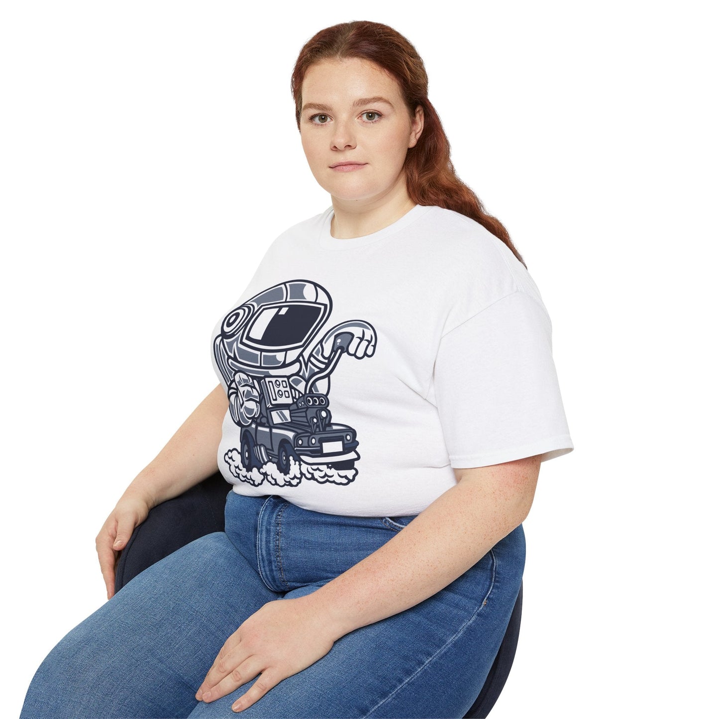 Astronaut Graphic Unisex 100 Cotton Tee 6