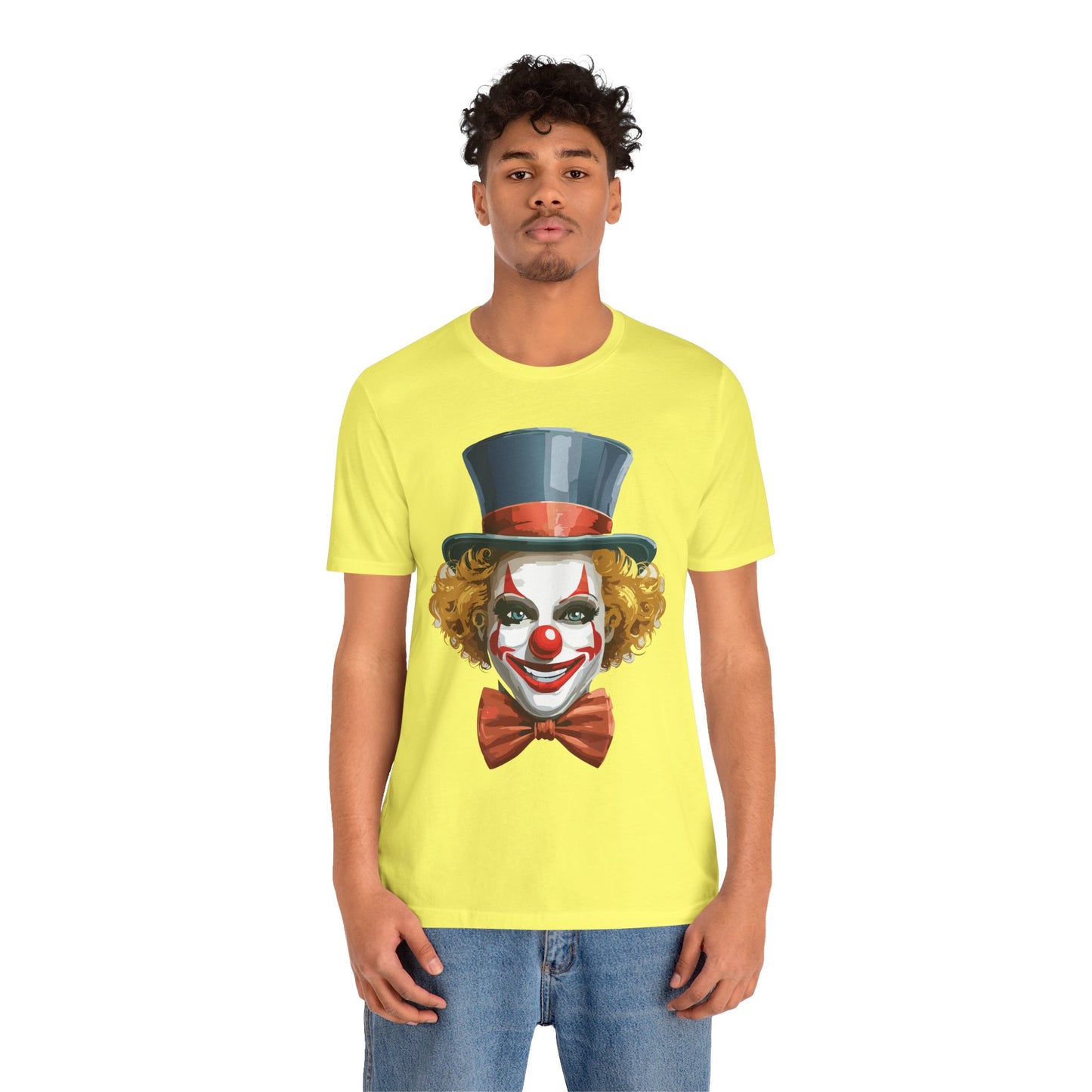 Clown Shirt, Funny Shirt, T-Shirt with Clown, Funny Art Design Tee, Circus Tees, Circus T-Shirt, Unisex Humor Wear 11