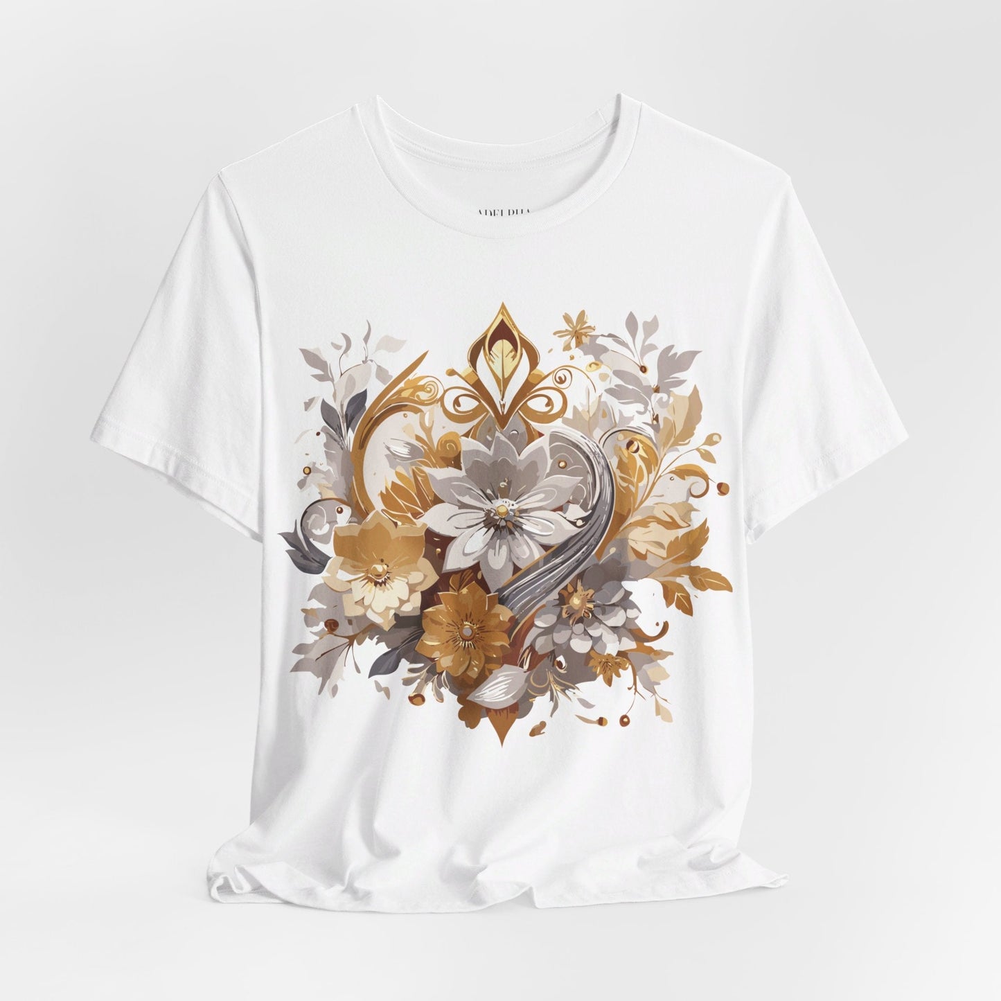 Adelpha Vintage Inspired Unisex Graphic Tee Short Sleeve Jersey Art Design Premium Casual Wear