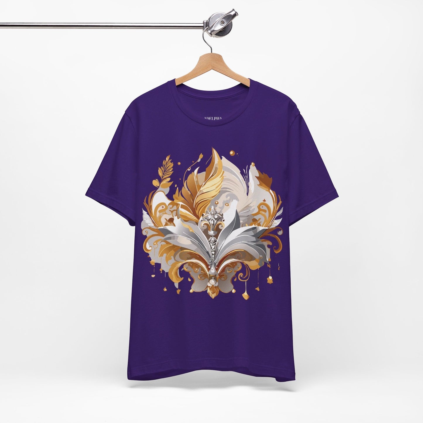 Adelpha Premium Graphic Tee Unisex Short Sleeve Jersey Shirt With Vintage Inspired Artwork
