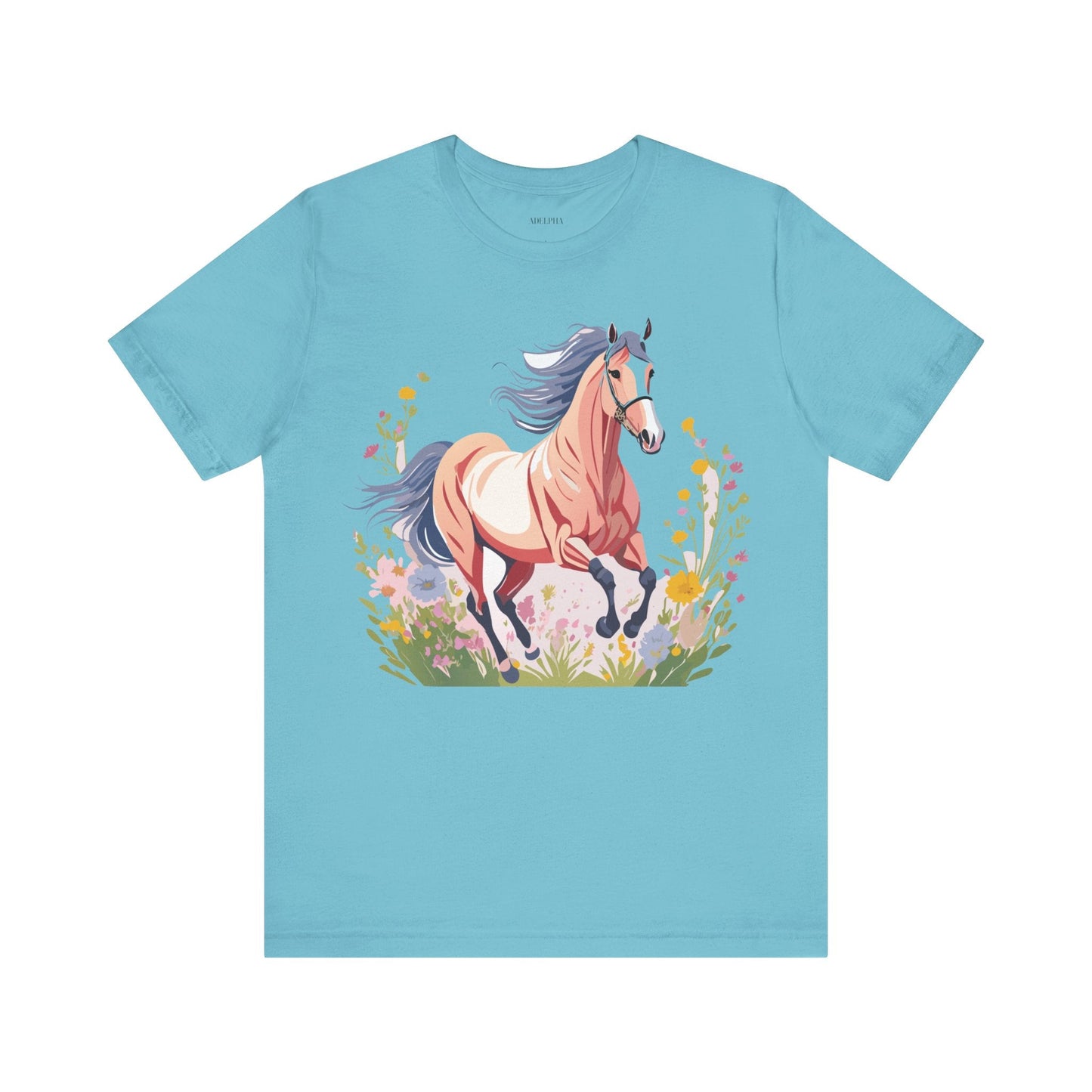 Horse Graphic Unisex 100 Cotton Vintage Animal Art T-Shirt 9