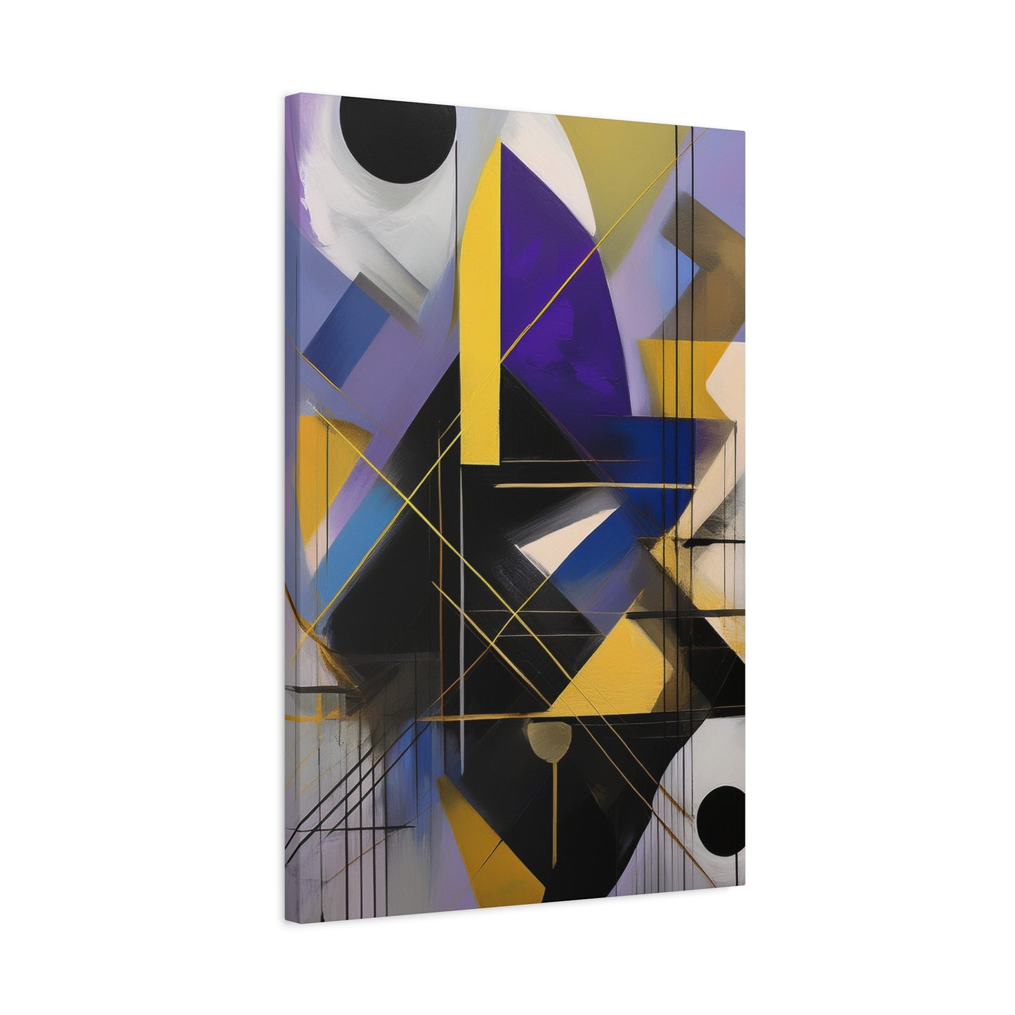 Purple Abstract Painting Print Canvas 20x24,20x30,24x30, 24x32,24x36,30x40, 32x48,36x48,40x60 Pine-Wood Inner Frame ABS-33