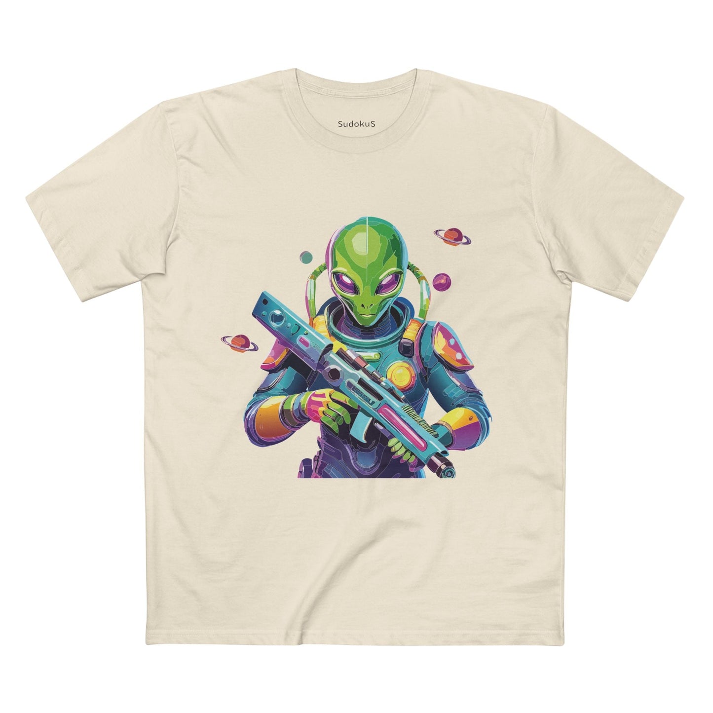 Aliens Graphic Unisex 100 Cotton Staple Tee 58