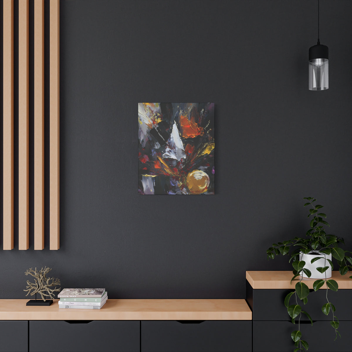 Abstract Oil Painting Print Canvas 20x24,20x30,24x30 24x32,24x36,30x40 32x48,36x48,40x60 Pine-Wood Inner Frame ABS-74