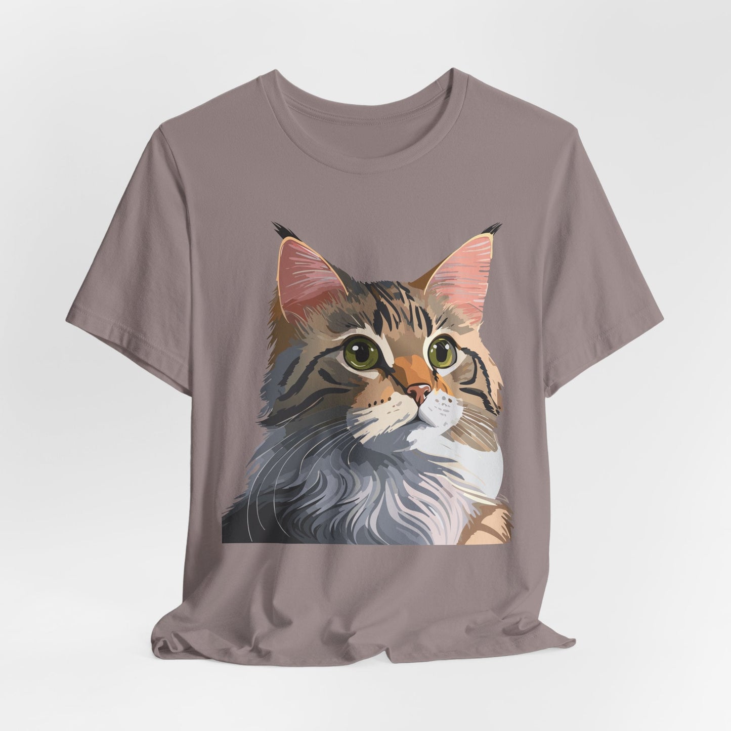 Unisex Animal Shirt Art Design Tee With Wild Animals Short Sleeve Comfort Wear Everyday