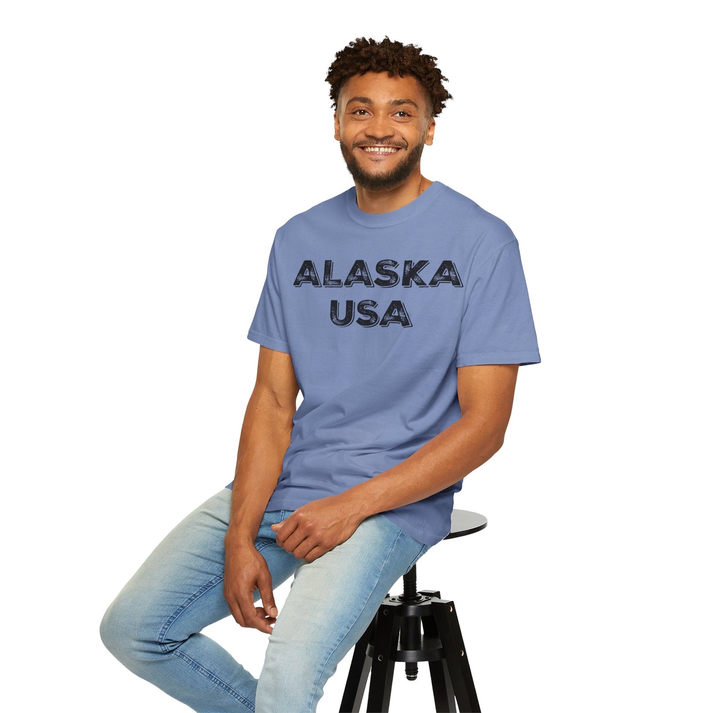Alaska USA Graphic Unisex 100 Cotton T-Shirt c3