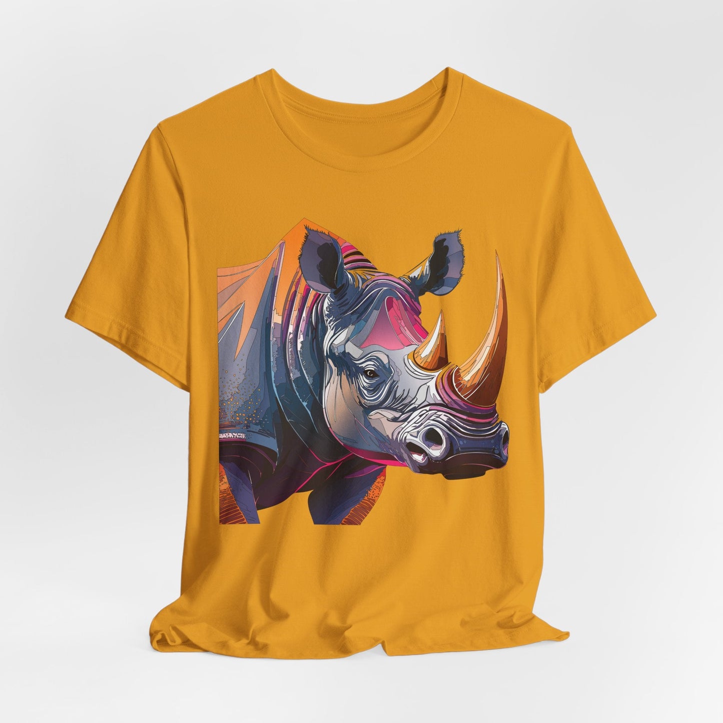 Unisex Animal Print Tee Shirt Featuring Wild Animals Art Design For Everyday Wear