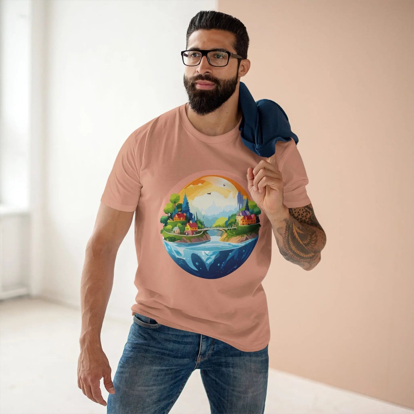 Fantasy Graphic Unisex 100 Cotton Staple Tee 4