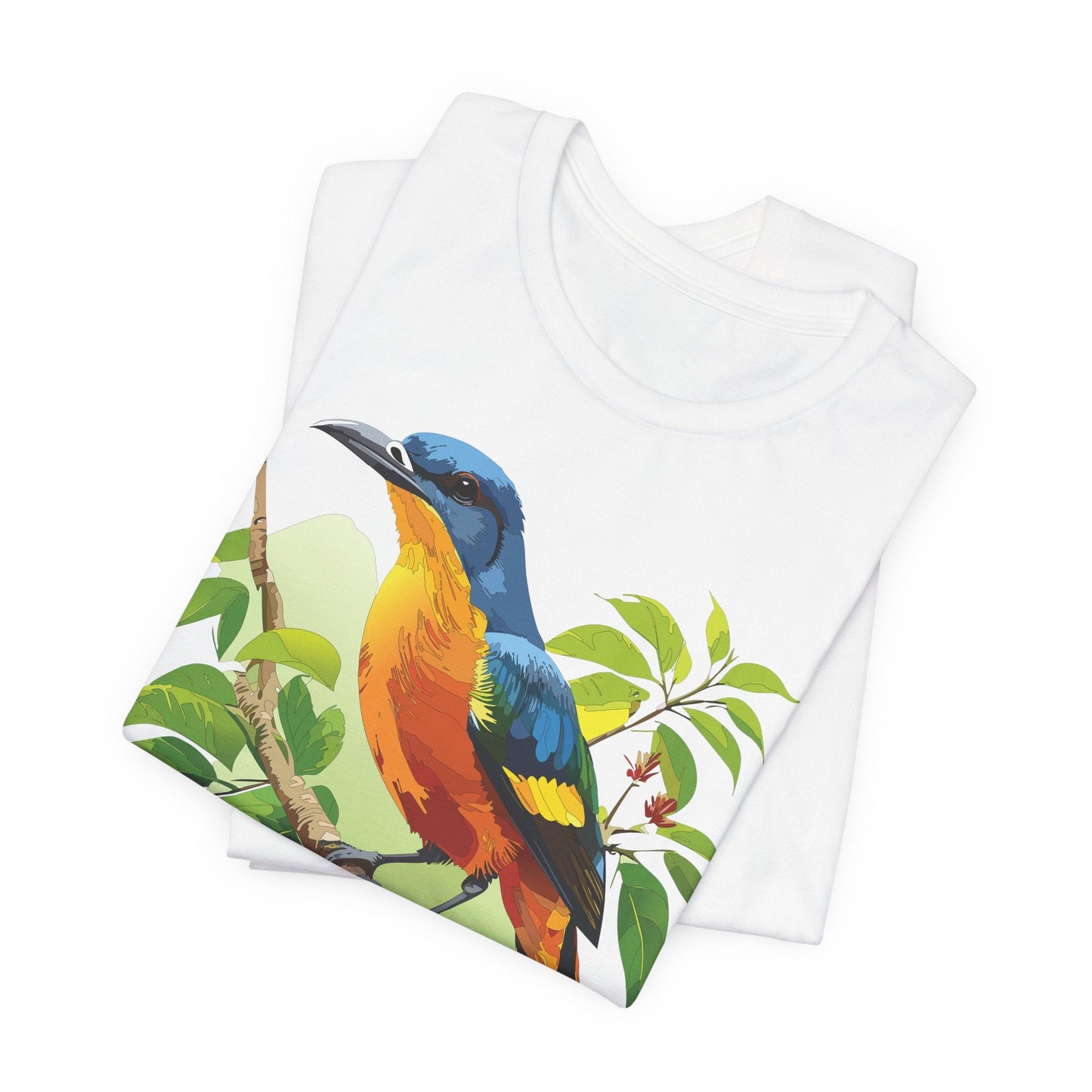 Unisex Animal Design Tee Shirt With Wildlife Graphics For Casual Everyday Wear And Comfort
