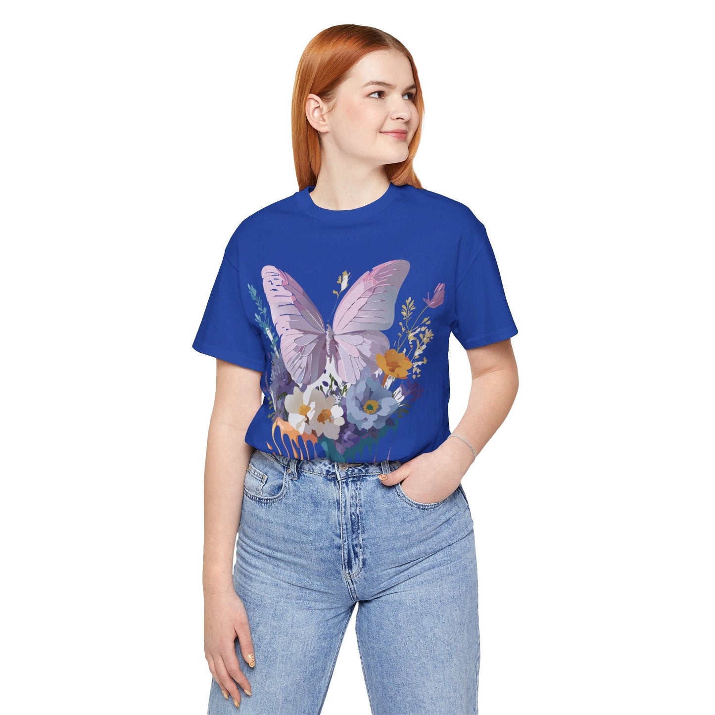 Adelpha Butterfly Graphic Tee Unisex Short Sleeve Jersey Shirt