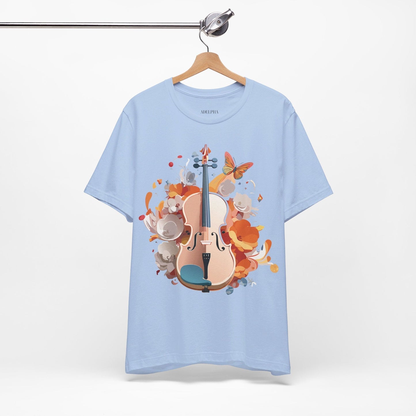 Adelpha Premium Vintage Inspired Graphic T Shirt Unisex Short Sleeve Art Design Tee