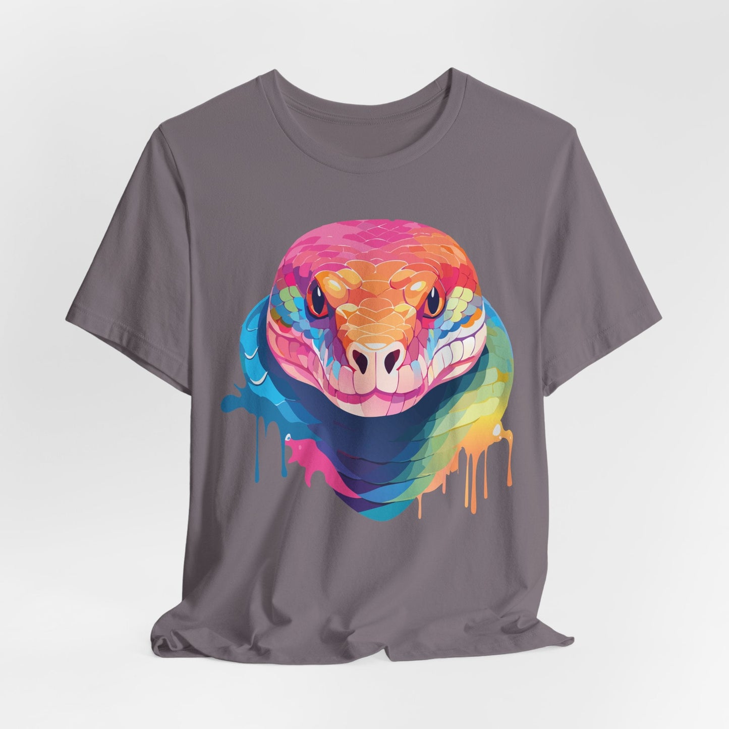 Unisex Animal Shirt With Art Design Wild Animals Graphic Print Casual Short Sleeve Tee