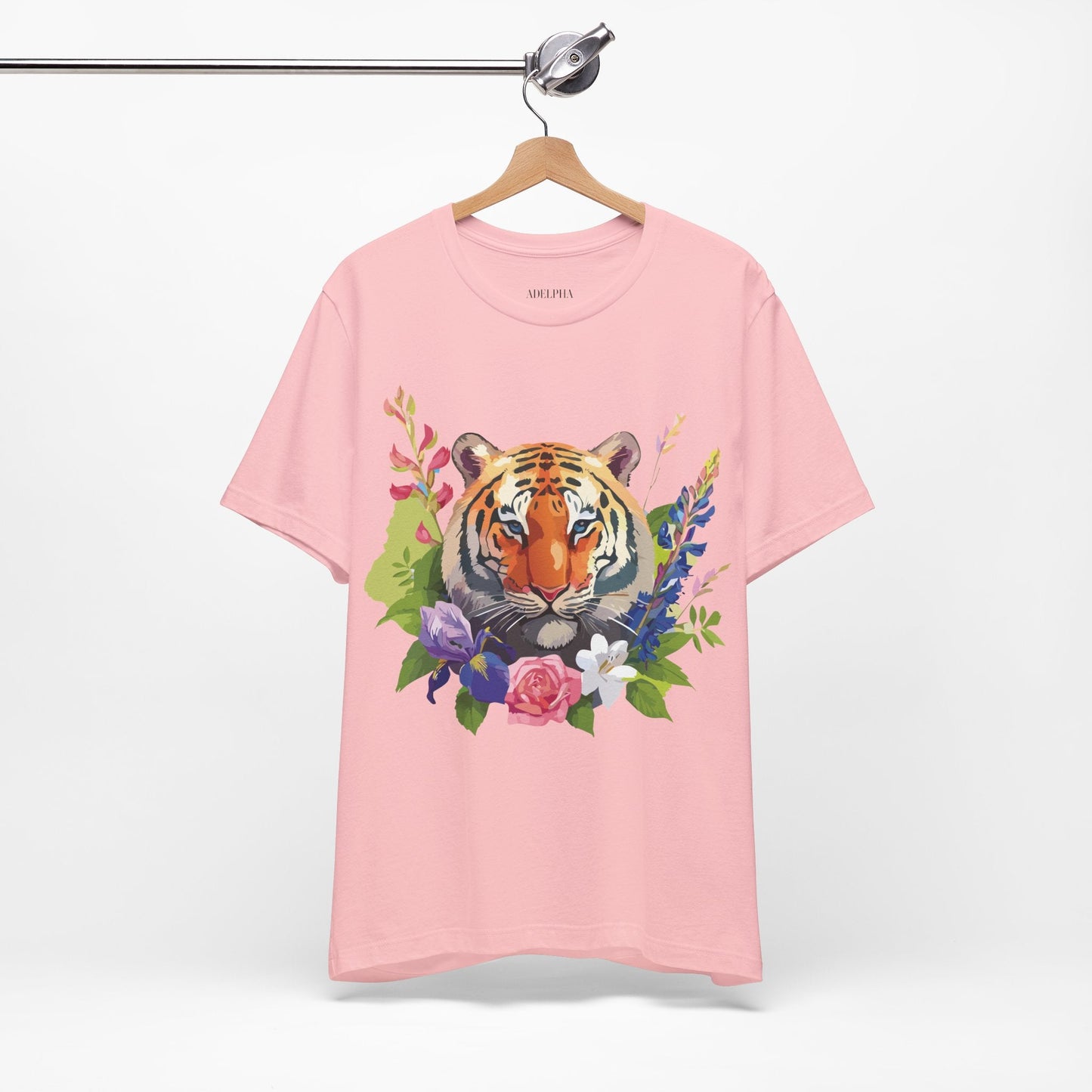 Tiger Shirt Unisex Jersey Short Sleeve Graphic Tee With Vintage Inspired Artwork From Adelpha
