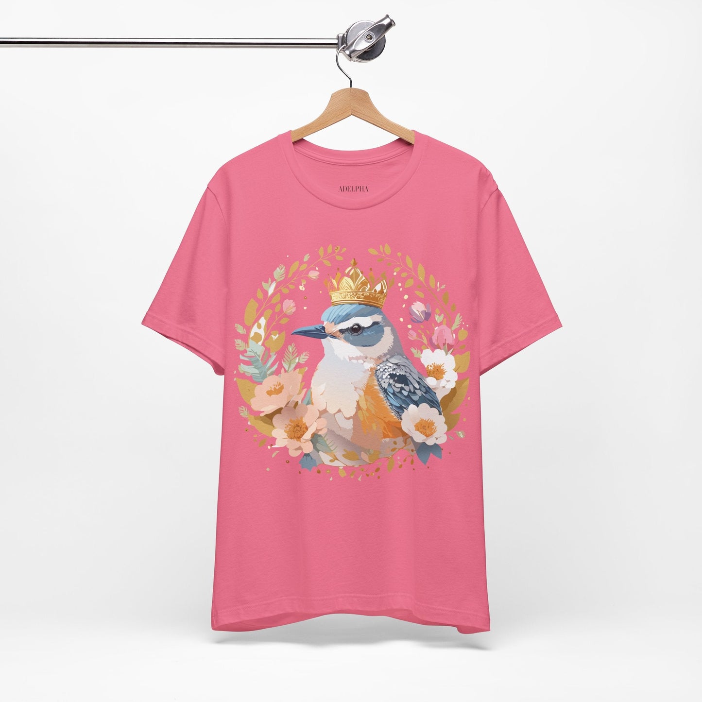 Medallion Graphic Unisex 100 Cotton Vintage Animal Medal Artwork Tee 33