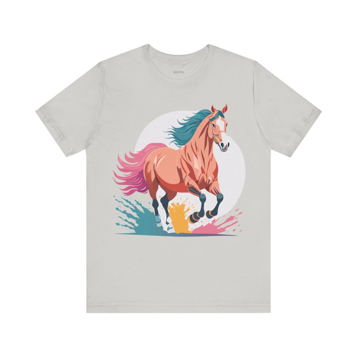 Horse Graphic Unisex 100 Cotton Vintage Animal Art T-Shirt 19