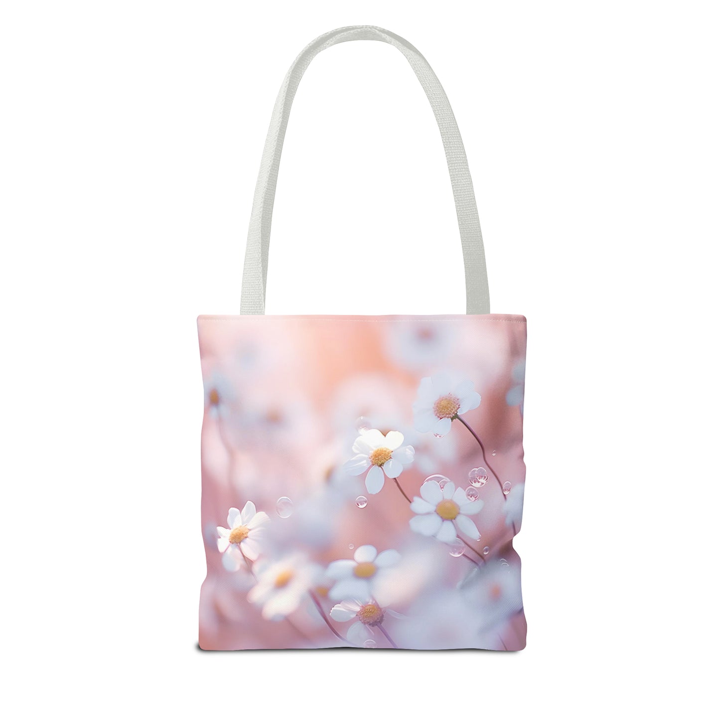 Canvas Bag with Floral Prints