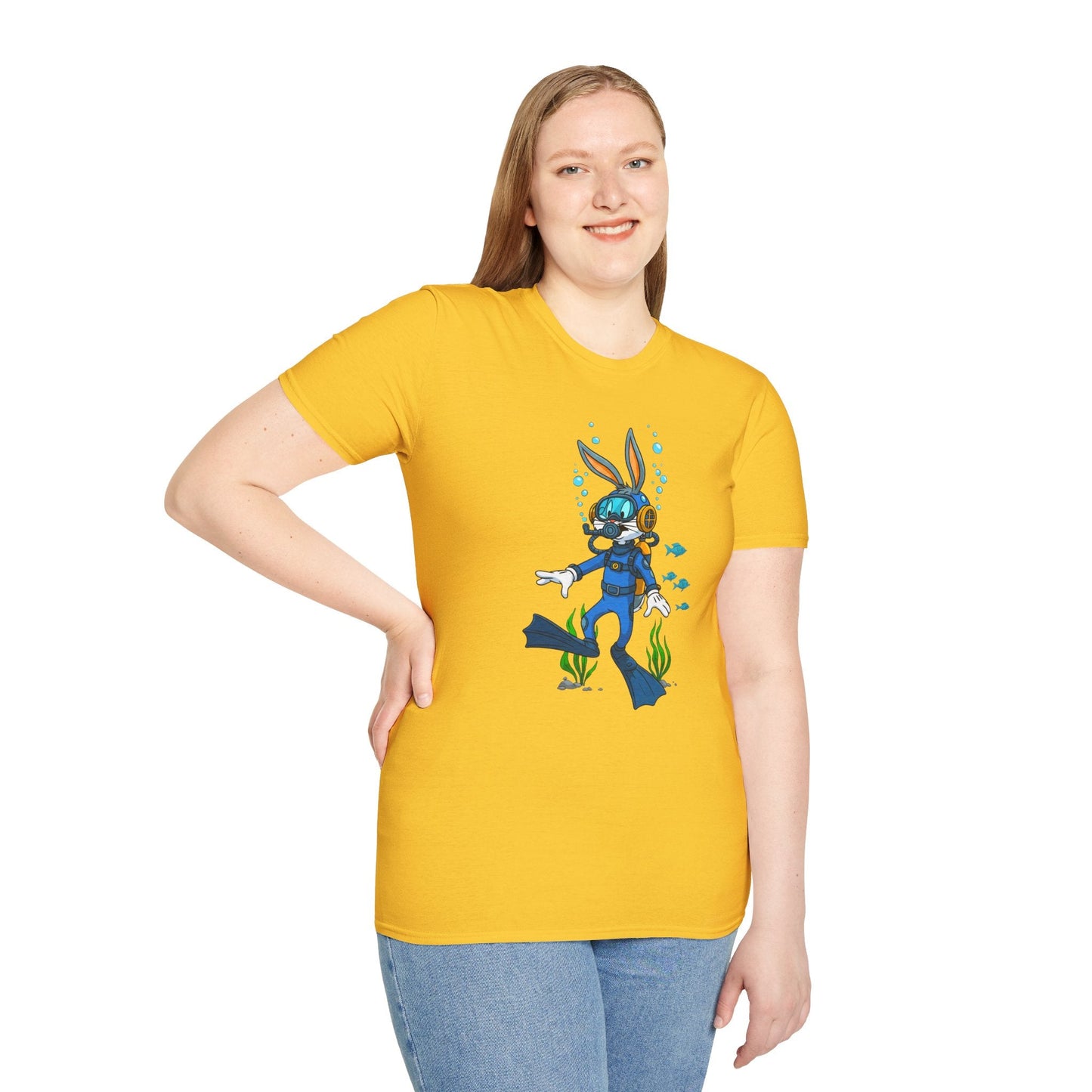 Bugs Bunny Shirt Unisex T Shirt Cartoon Tee Animation Design Softstyle Graphic Cotton