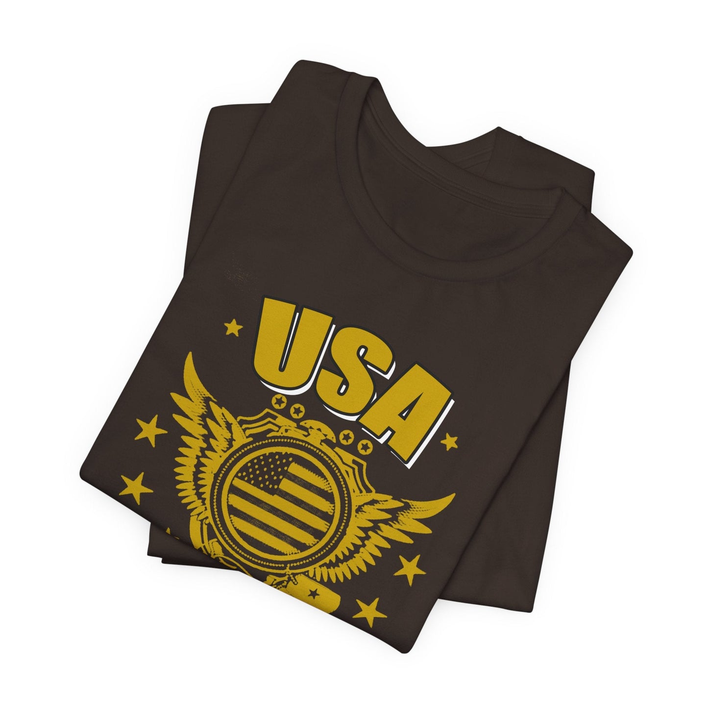 Army Veteran Patriotic Graphic Design Unisex Cotton T-Shirt v59