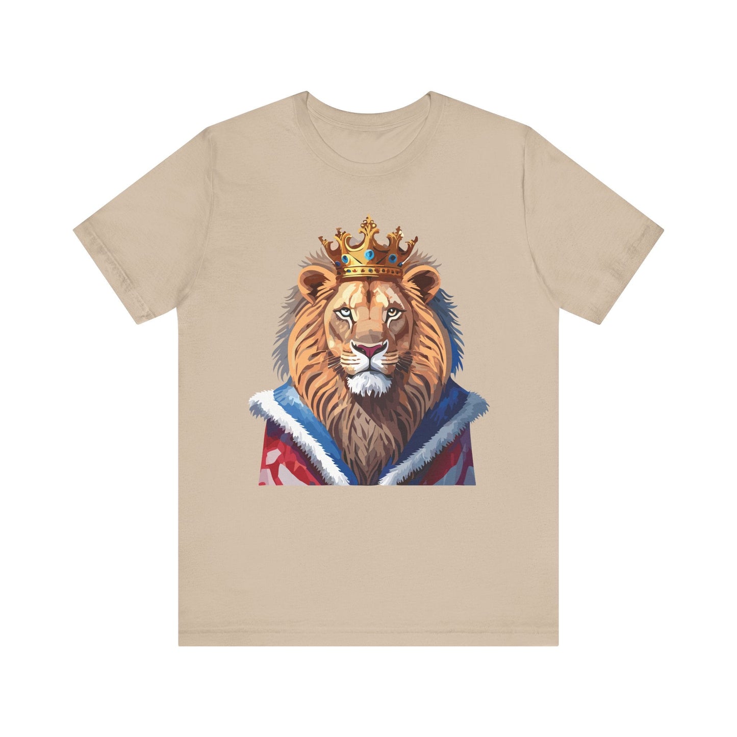 Unisex Animal T Shirt With Art Design Wild Animals Shirt Gildan Softstyle 64000 Cotton