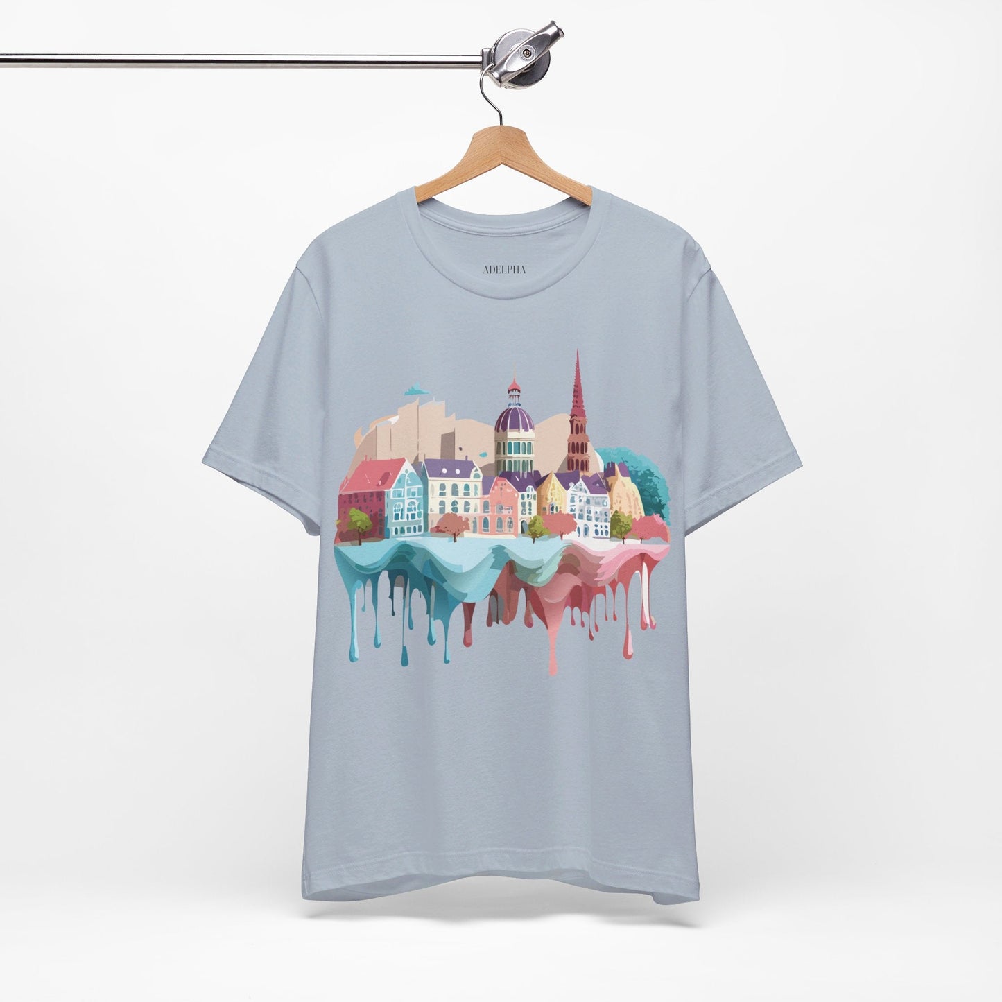 Germany Graphic Tee Unisex Short Sleeve Shirt With Vintage Artwork By Adelpha Premium