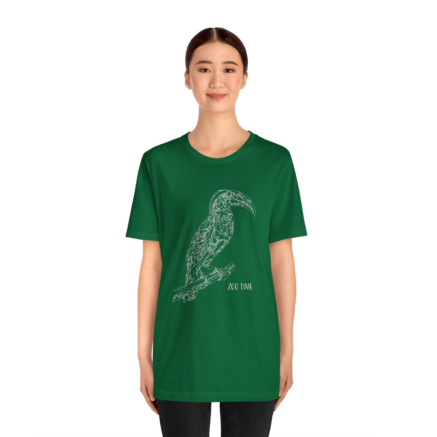 Unisex Tee Shirt with animals Print