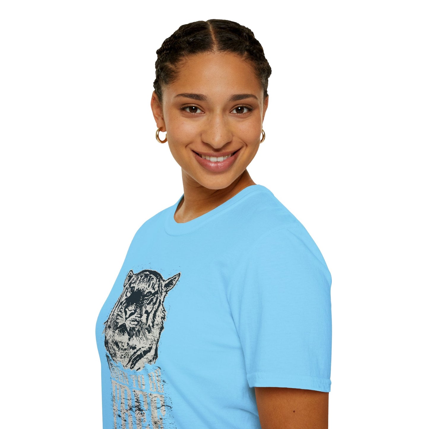 Art Design Shirt With Graphic Art Unisex Softstyle Tee 100 Percent Ring Spun Cotton