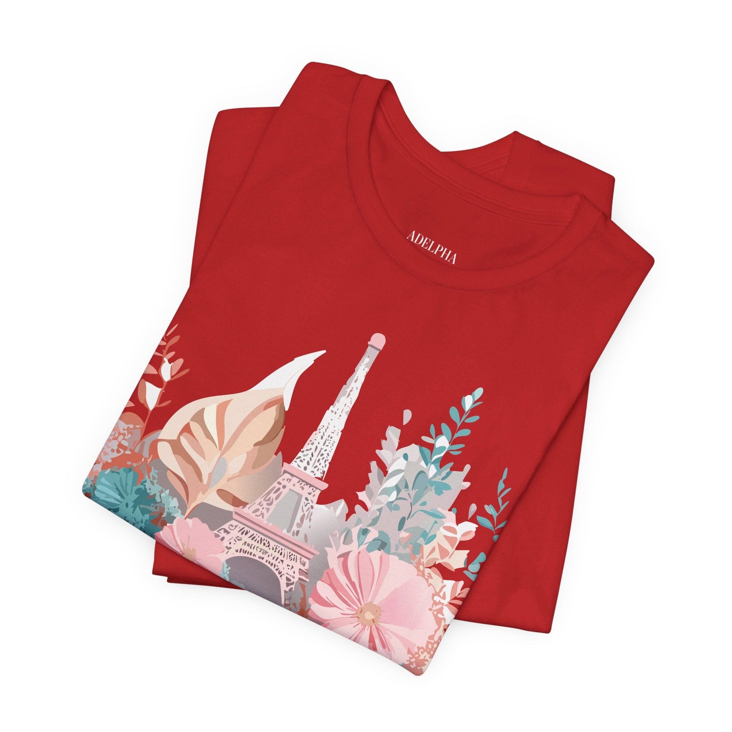 Unisex Paris Graphic T Shirt By Adelpha Vintage Inspired Art Tee Short Sleeve Casual Wear