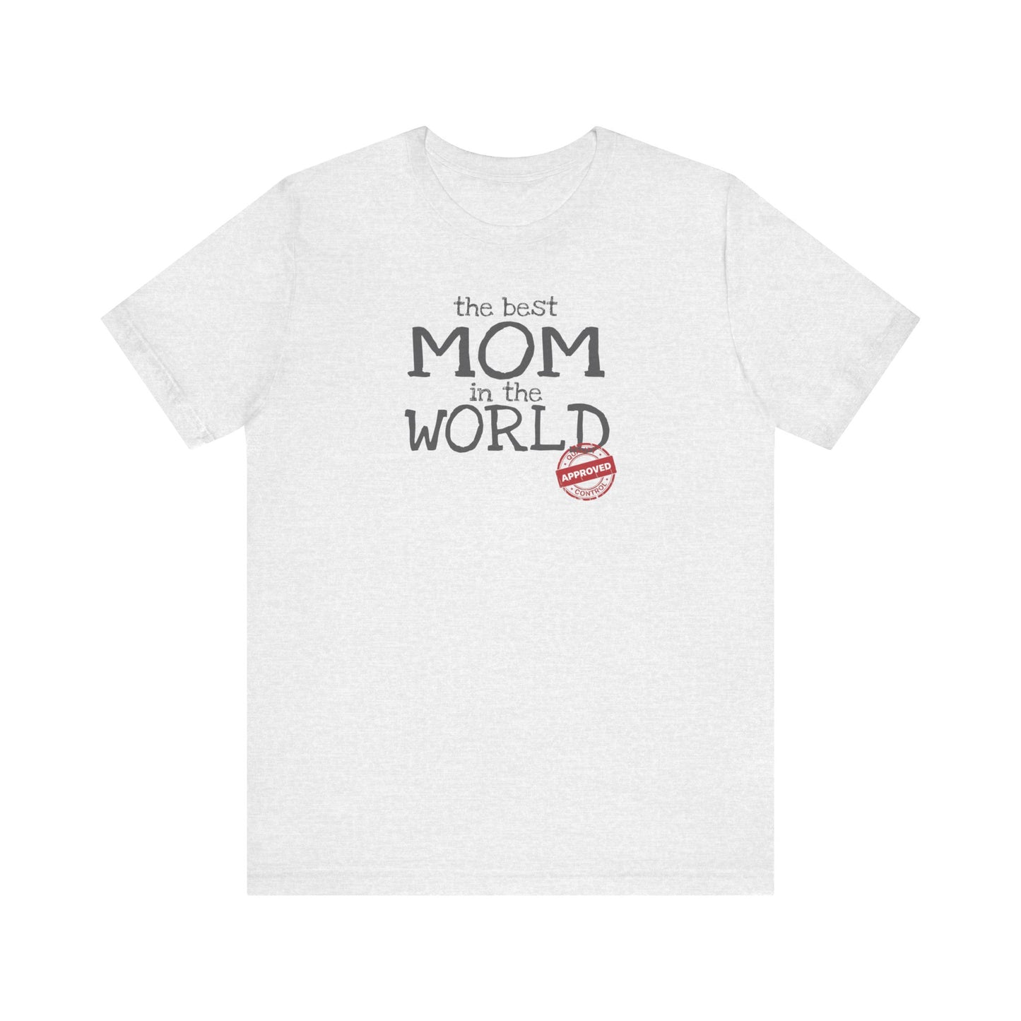 Cotton Tee Shirt with Mom Signature