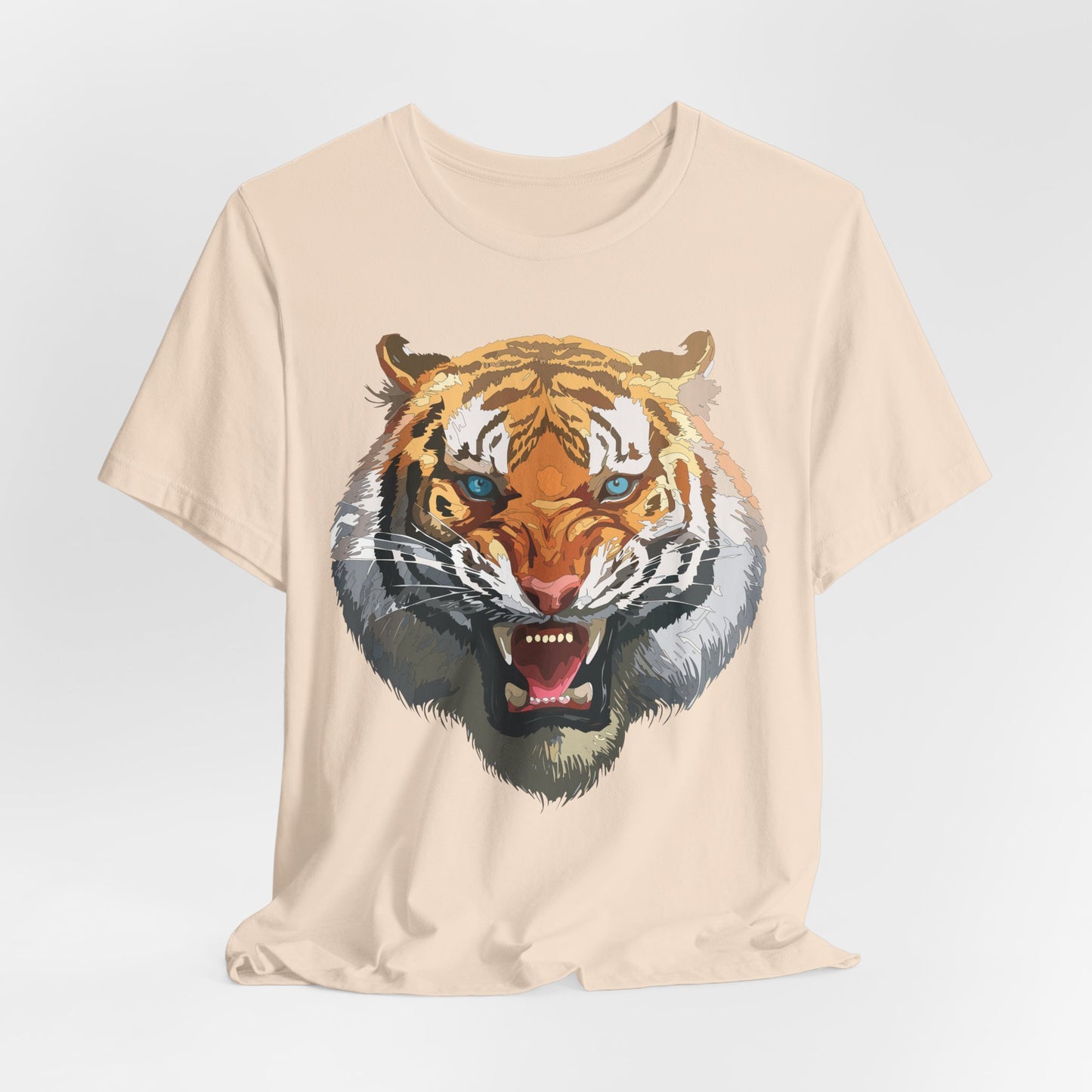 Tiger Shirt, Animal Shirt, T-Shirt with Tiger, Art Design Tee, Wild Animals Tees, Safari T-Shirt, Graphic Design Tee 15