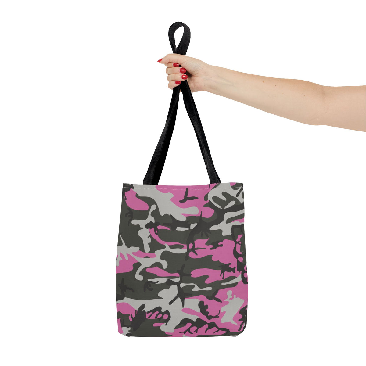 Bolsa de lona con estampados abstractos 