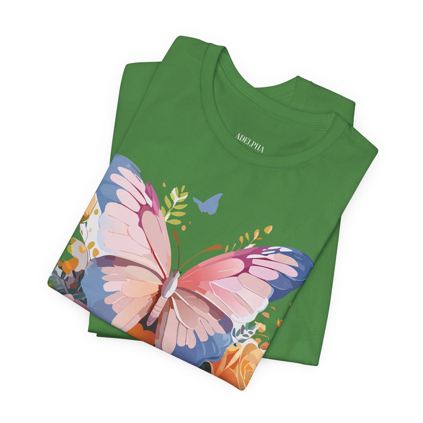 Butterfly Graphic Tee Unisex Short Sleeve Jersey Shirt By Adelpha