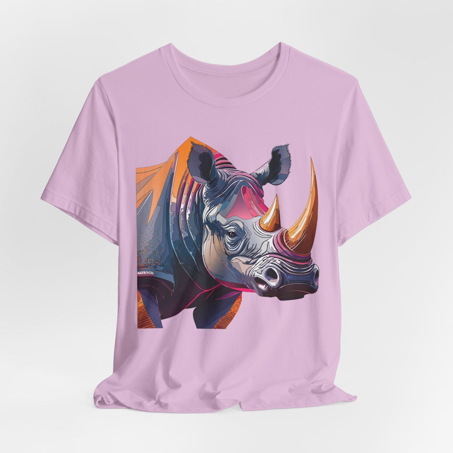 Unisex Animal Print Tee Shirt Featuring Wild Animals Art Design For Everyday Wear