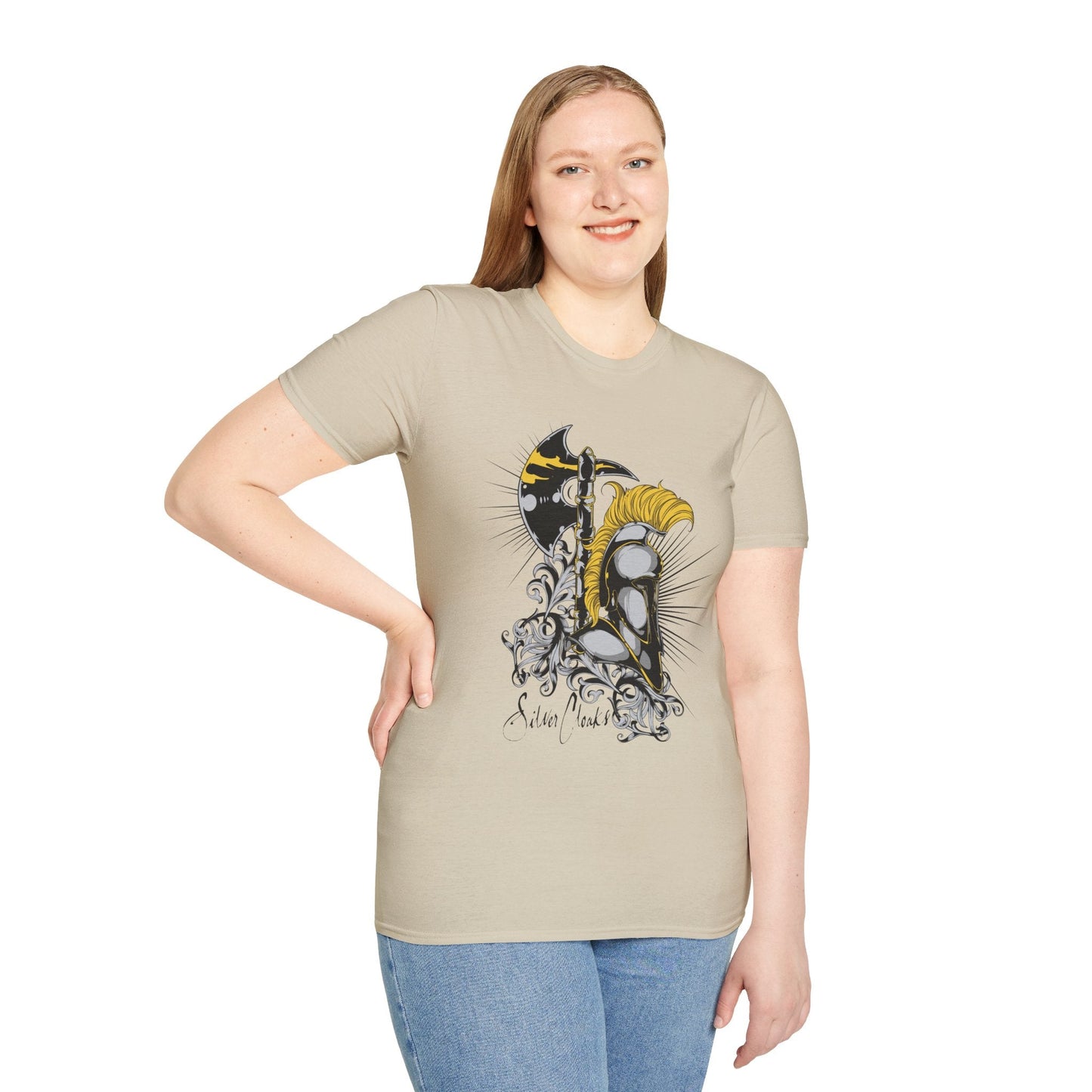 Unisex Art Graphic Shirt 100 Percent Ring Spun Cotton Softstyle Tee For Everyday Comfort And Style