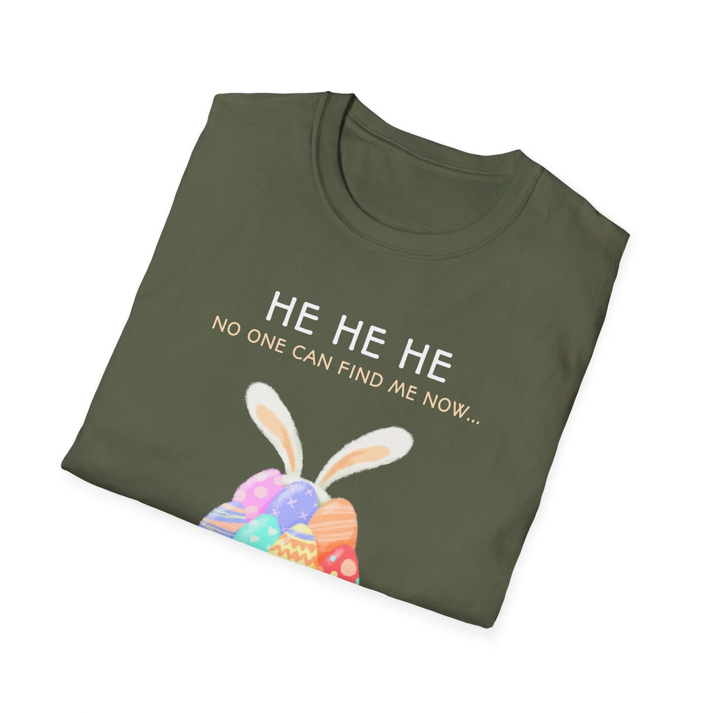 Easter Egg T Shirt Unisex Softstyle 100 Percent Ring Spun Cotton Easter Design Tee