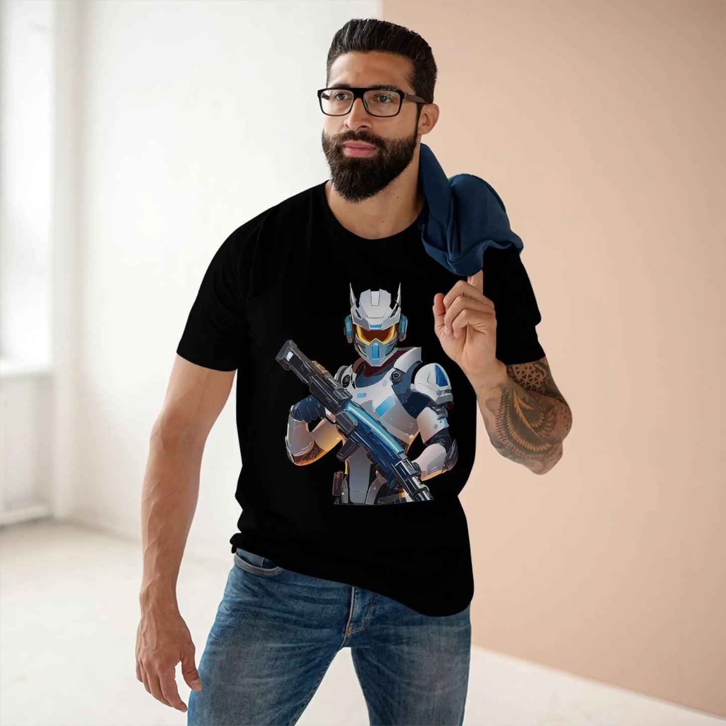 Robocop Graphic Unisex 100 Cotton Staple Tee 4