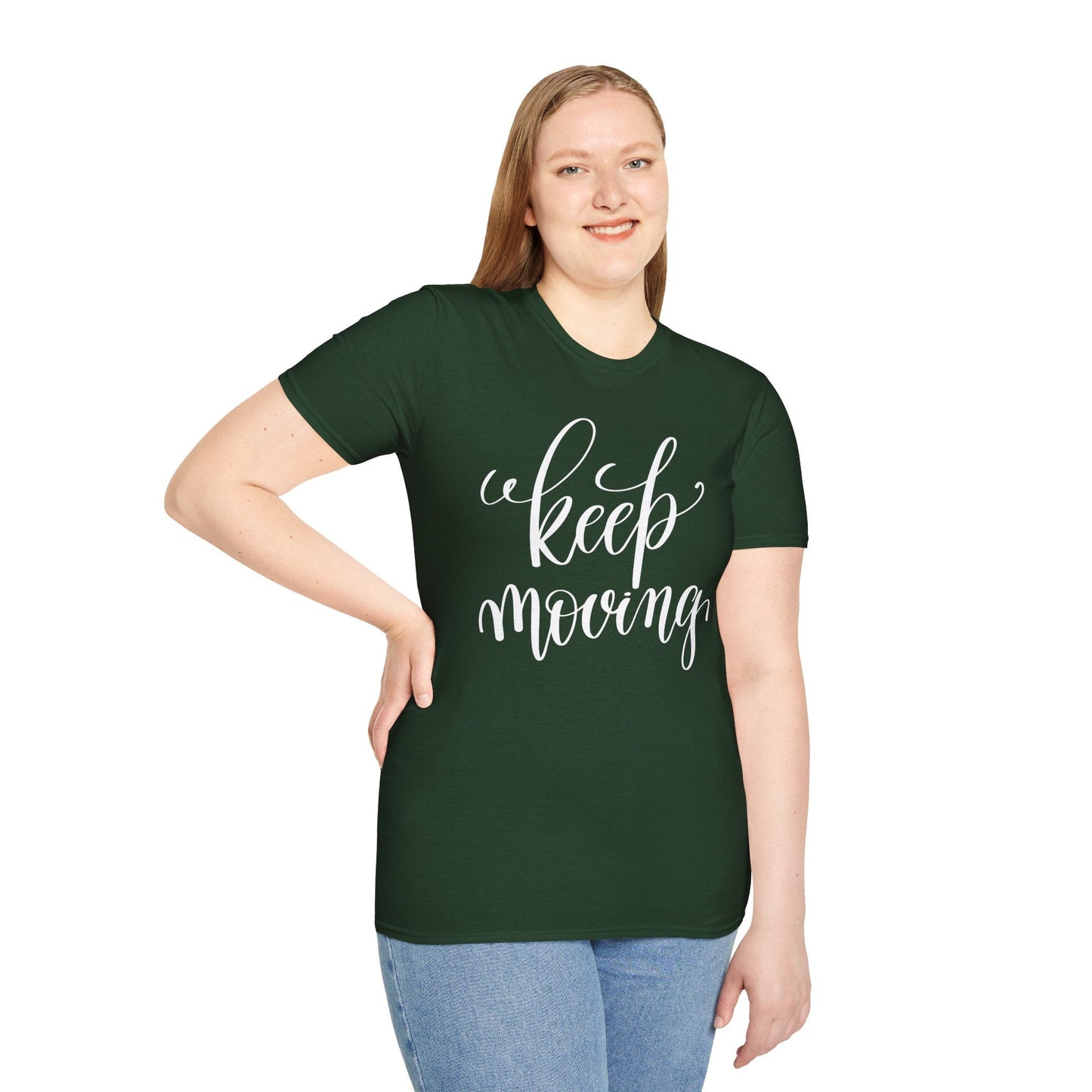 Positive Slogan T Shirts for Everyday Motivation Unisex Softstyle 64000 Tee with Positive Quotes