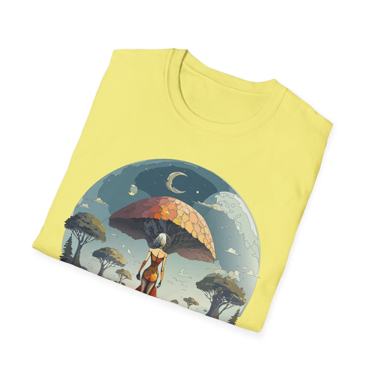 Womens Graphic T Shirts Art Design Shirt Softstyle Casual Tee 64000 Gildan Ring Spun Cotton