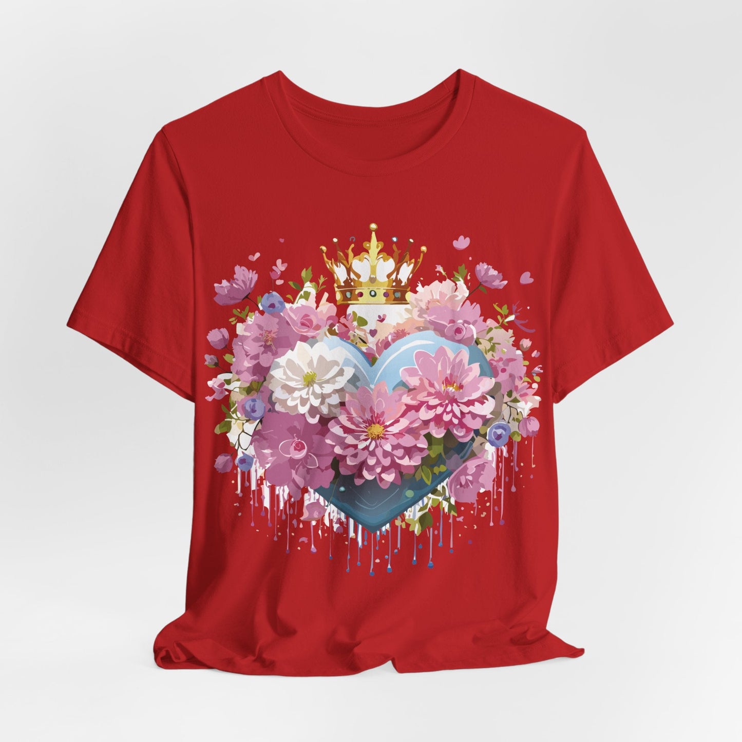 Valentine Graphic T Shirt Unisex Adelpha Vintage Inspired Artwork Tee Premium Short Sleeve