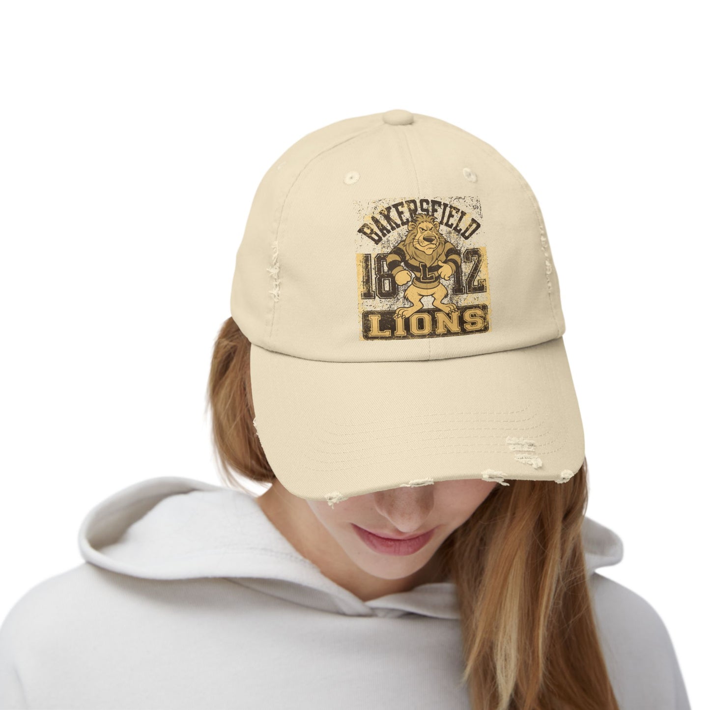 Unisex Vintage Sports Logo Cap, Cap with Sports Logo, Cap with Band Logo