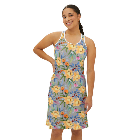 Vestido de verano con estampados florales