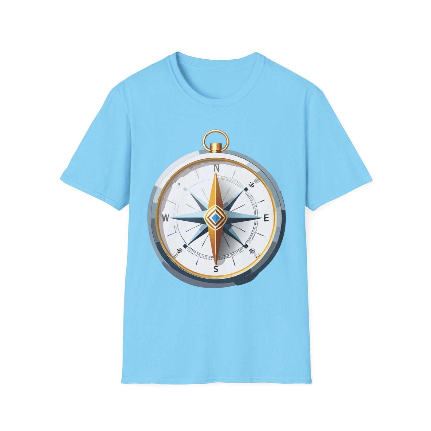 Compass Navigator Graphic Tee Unisex 100 Cotton 11