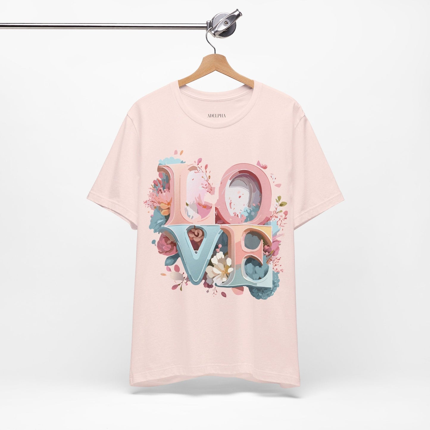 Adelpha Graphic Unisex Valentine Shirts Vintage Inspired Art Design Short Sleeve Tee