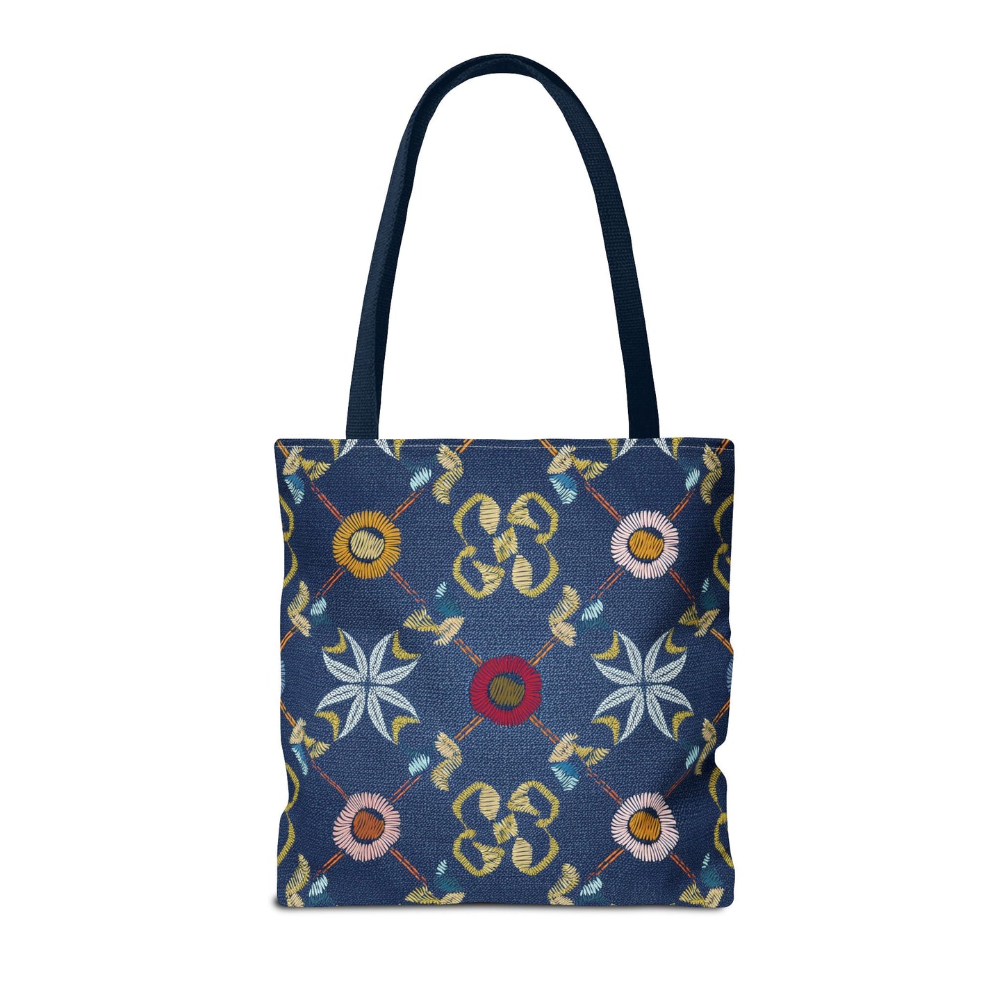 DENIM PRINT CANVAS BAG HIGH-QUALITY 100% SPUN POLY 3 SIZES CANVAS BAG-162