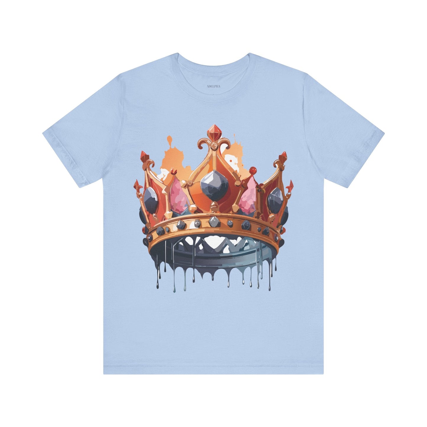 Crown Graphic Unisex 100 Cotton Vintage Artwork Tee 10