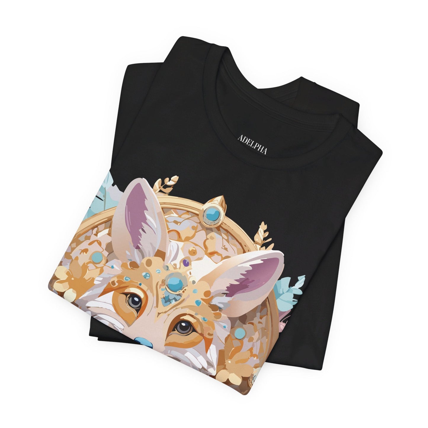 Unisex Graphic Tee From Adelpha Medallion Art Design Vintage Inspired Look Everyday Wear Style