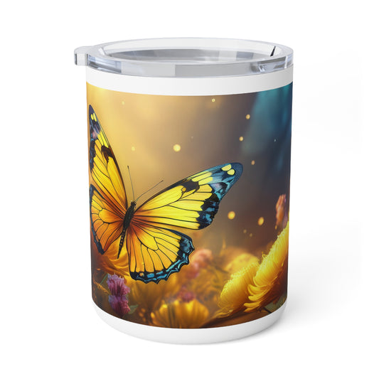 30 Art Design Insulated Coffee Mug Clear Lid 10oz Insulated Coffee Mug 10oz